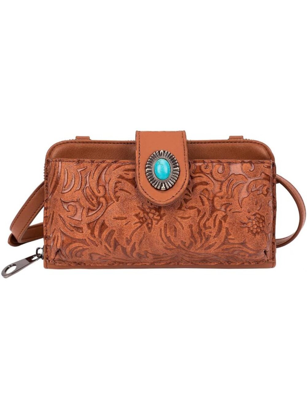 Vintage Small Crossbody Handbag for Women, Adjustable Phone Purse Clutch